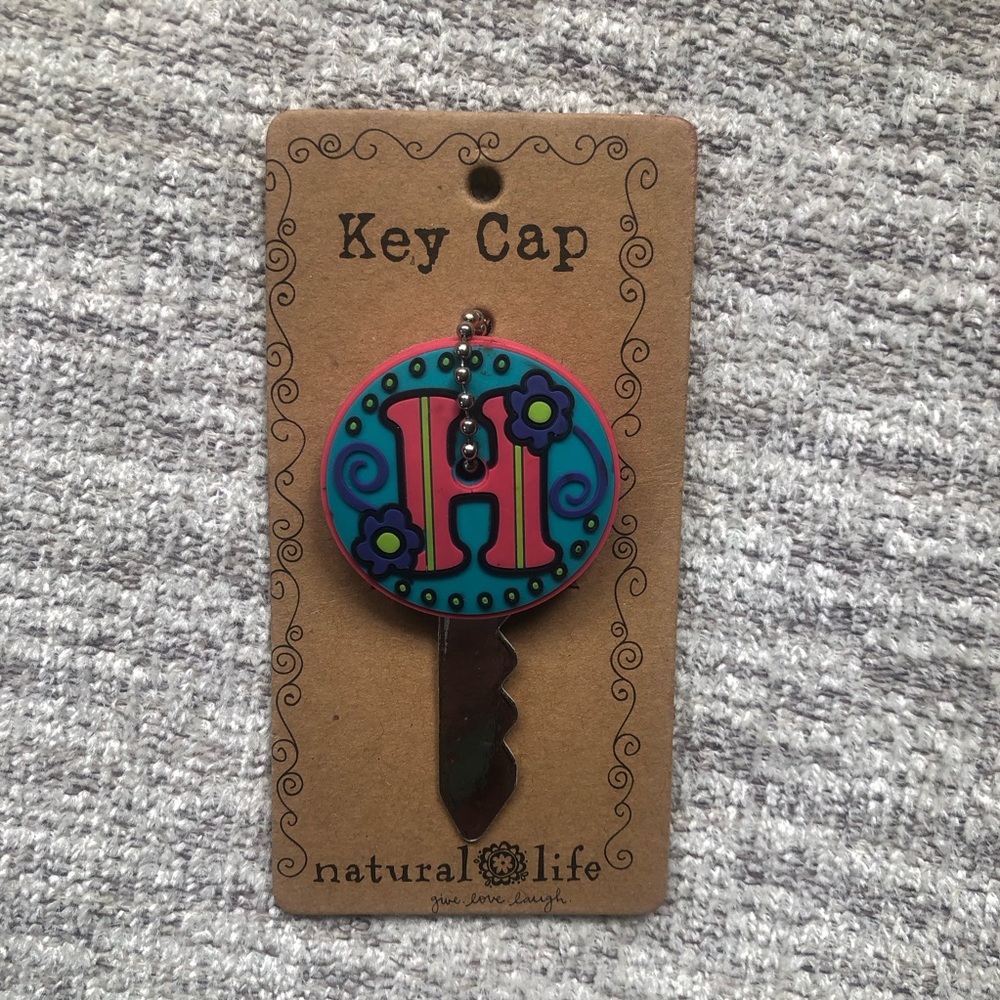 NWT natural life “H” key cap